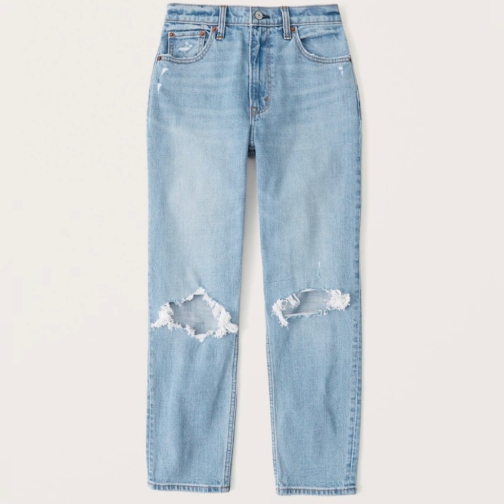 Abercrombie and Fitch The Mom High Rise Jean